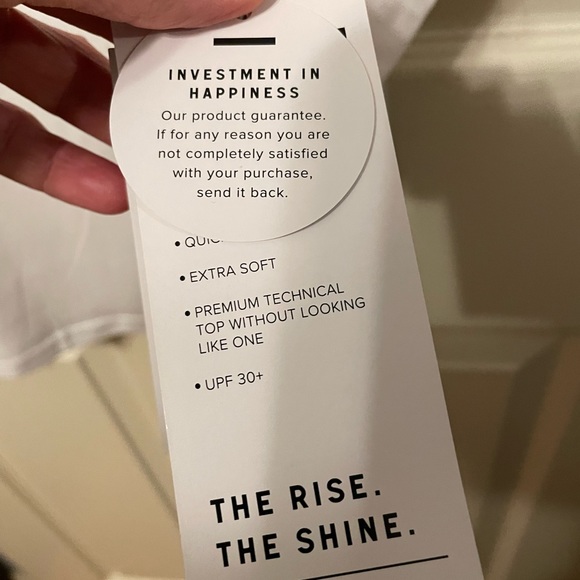 NWT Vuori Strato Tech Tank White XL - Picture 4 of 7